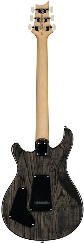 open zoom image for PRS Paul Reed Smith SE Swamp Ash Special v3 Electric Guitar (with Gig Bag), Charcoal, Full Straight Back