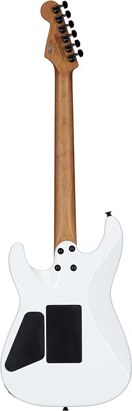 open zoom image for Charvel Pro-Mod Plus San Dimas SD1 HH FR Electric Guitar, with Ebony Fingerboard, Snow White, Open Box (Very Good), Full Straight Back