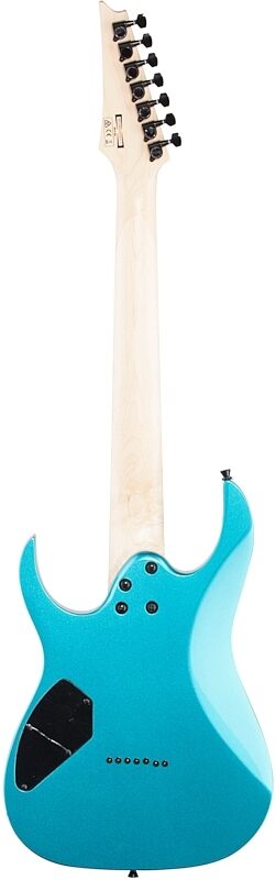 open zoom image for Ibanez GiO GRG7221M 7-String Electric Guitar, Metallic Light Blue, Full Straight Back