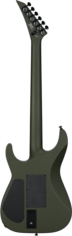 open zoom image for Jackson American Soloist SL2MG Electric Guitar (with Case), Matte Army Drab, Full Straight Back