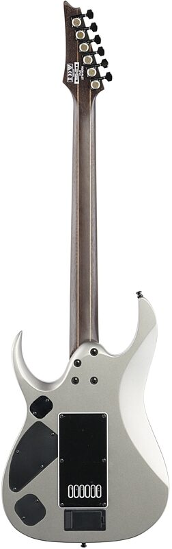 open zoom image for Ibanez Axion Label RGD61ALET Electric Guitar, Metallic Gray, Full Straight Back