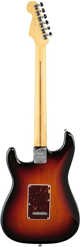 open zoom image for Fender American Pro II HSS Stratocaster Electric Guitar, Rosewood Fingerboard (with Case), 3-Color Sunburst, Full Straight Back
