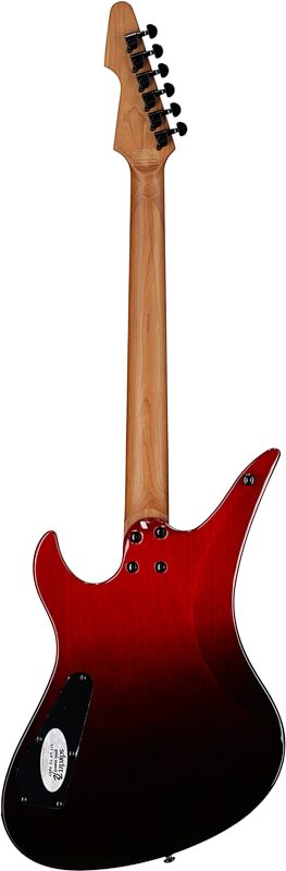 open zoom image for Schecter Avenger Standard Electric Guitar, Blood Burst, Full Straight Back