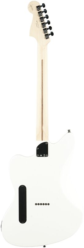 open zoom image for Fender Jim Root Jazzmaster Electric Guitar, Ebony Fingerboard (with Case), Satin White, Full Straight Back