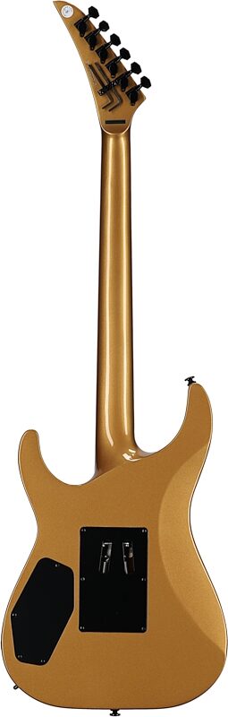 open zoom image for Kramer SM-1H Floyd Rose Electric Guitar, Buzzsaw Gold, Full Straight Back