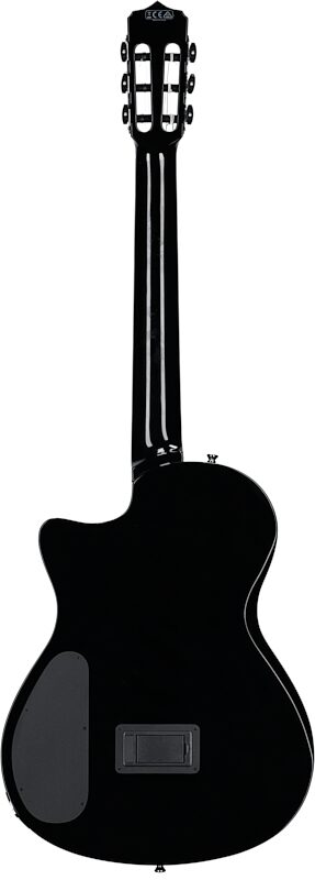 open zoom image for Cordoba Stage Thinbody Nylon Acoustic-Electric Guitar, Black Burst, Open Box (Very Good), Full Straight Back
