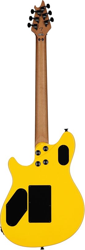 open zoom image for EVH Eddie Van Halen Wolfgang Special Quilted Maple Electric Guitar, Caution Yellow, Full Straight Back