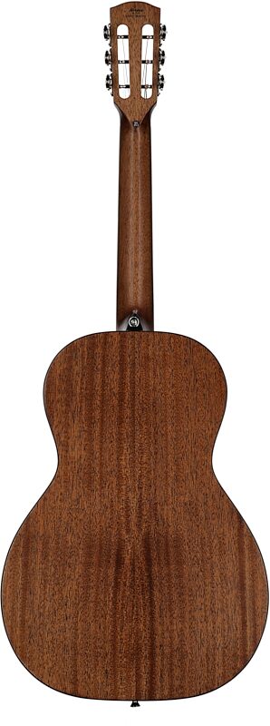 open zoom image for Alvarez AP66 Parlor Acoustic Guitar, Shadowburst, Full Straight Back