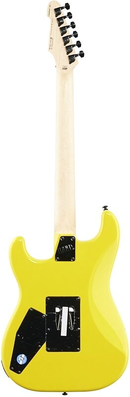open zoom image for ESP LTD GL200 George Lynch Signature Series Electric Guitar, Yellow Tiger, Full Straight Back