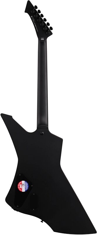 open zoom image for ESP LTD James Hetfield Snakebyte Electric Guitar (with Case), Satin Black, Full Straight Back