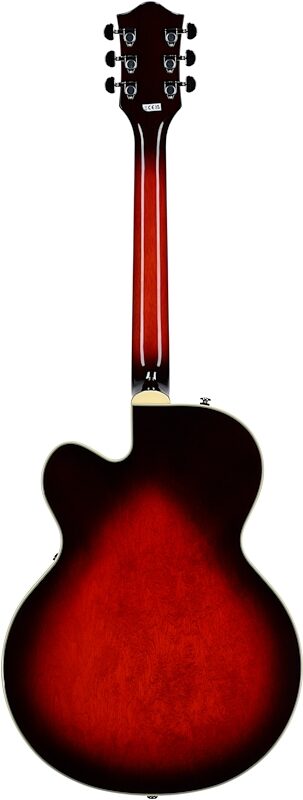 open zoom image for Gretsch G2420 Streamliner Hollowbody Electric Guitar, Claret Burst, Full Straight Back