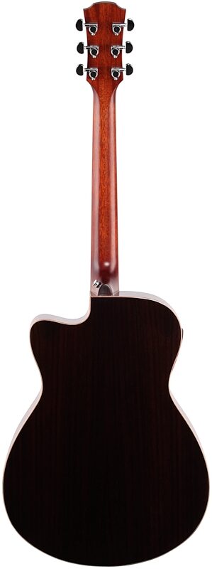 open zoom image for Yamaha AC1R Acoustic-Electric Guitar, Tobacco Brown Sunburst, Full Straight Back
