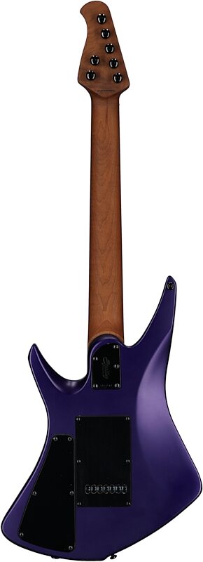 open zoom image for Sterling by Music Man Kaizen 7 Electric Guitar, 7-String, Firemist Purple, Rosewood Fretboard, Open Box (Very Good), Full Straight Back