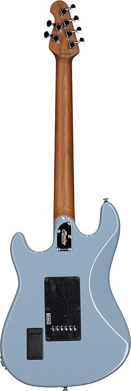 open zoom image for Sterling by Music Man Cutlass CT50 Plus Electric Guitar, Aqua Grey, Rosewood Fretboard, Open Box (Very Good), Full Straight Back