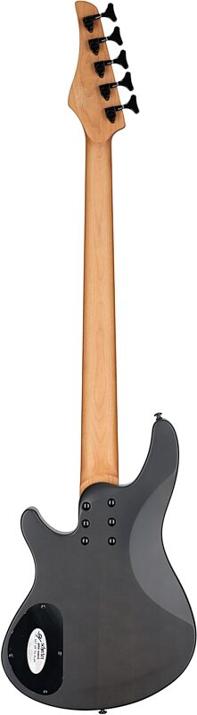 open zoom image for Schecter C-5 Standard Electric Bass, 5-String, Charcoal Satin, Full Straight Back