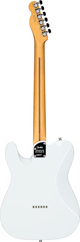 open zoom image for Fender American Ultra II Telecaster Electric Guitar, Maple Fingerboard (with Case), Avalanche, Full Straight Back