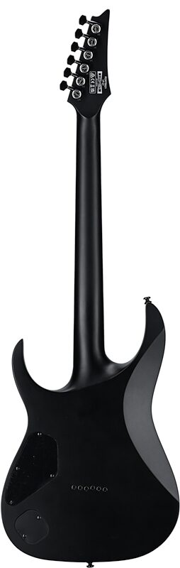 open zoom image for Ibanez RGRTB621 Iron Label Electric Guitar, Black Flat, Full Straight Back