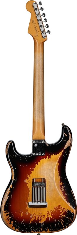 open zoom image for Fender Mike McCready Stratocaster Electric Guitar, Rosewood Fingerboard (with Case), 3-Color Sunburst, Full Straight Back