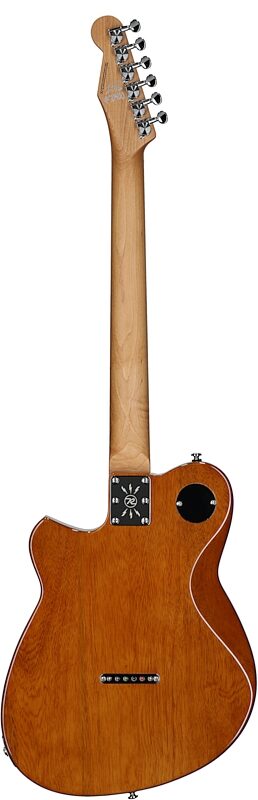 open zoom image for Reverend Charger H90 Electric Guitar, Metallic Bordeaux, Full Straight Back