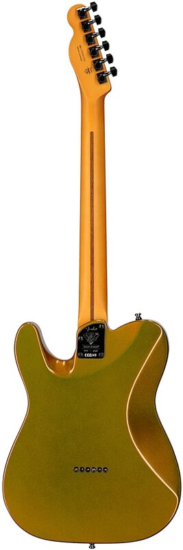 open zoom image for Fender 75th Anniversary American Ultra II Telecaster Electric Guitar (with Case), Liquid Gold, Full Straight Back