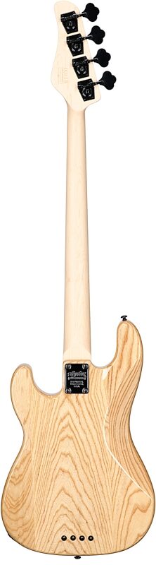 open zoom image for Schecter Justin Beck V Anniversary Electric Bass, Gloss Natural, Full Straight Back