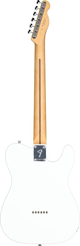 open zoom image for Fender Player II Telecaster Electric Guitar, Left-Handed (with Rosewood Fingerboard), Polar White, Full Straight Back