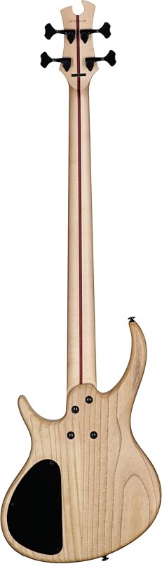 open zoom image for Tobias Growler IV Premium Electric Bass (with Gig Bag), Satin Natural, Full Straight Back
