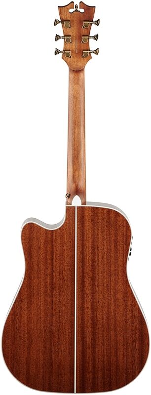 open zoom image for D'Angelico Premier Bowery Acoustic-Electric Guitar, Ice Tea Burst, Full Straight Back