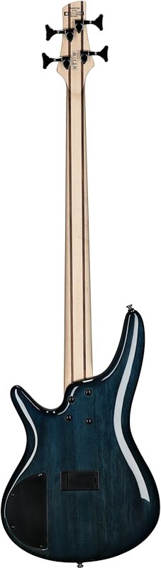 open zoom image for Ibanez SR400EQM Electric Bass, Stained Cosmic Blue Starburst, Full Straight Back