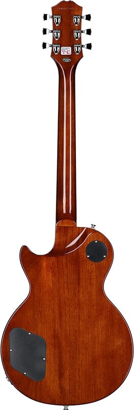 open zoom image for Epiphone Les Paul Modern Figured Electric Guitar, Mojave Burst, with Gig Bag, Full Straight Back