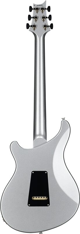 open zoom image for PRS Paul Reed Smith S2 Vela HHT Tremolo Electric Guitar (with Gig Bag), Platinum Metallic, Full Straight Back
