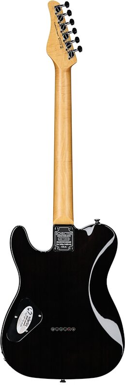 open zoom image for Schecter Japan PT Classic Electric Guitar (with Case), Transparent Fade Burst, Open Box (Very Good), Full Straight Back