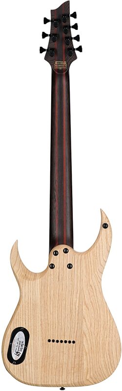 open zoom image for Schecter John Browne Tao-7 Electric Guitar, 7-String, Ozone Burst, Full Straight Back