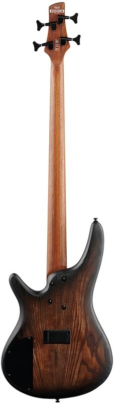 open zoom image for Ibanez SR600E Electric Bass, Antique Brown Stained Burst, Full Straight Back