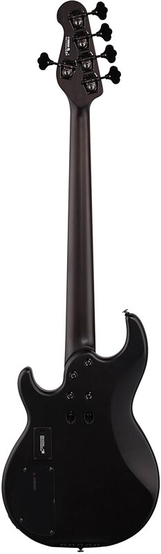 open zoom image for Yamaha BB735A Electric Bass Guitar, 5-String (with Gig Bag), Black, Full Straight Back