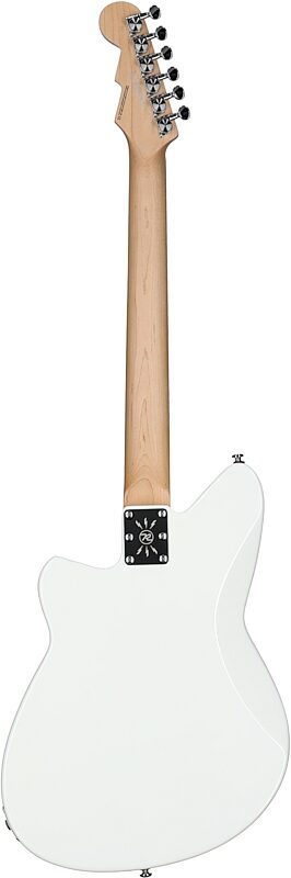 open zoom image for Reverend Jetstream 290 Electric Guitar with Bigsby Tremolo, Transparent White, Full Straight Back