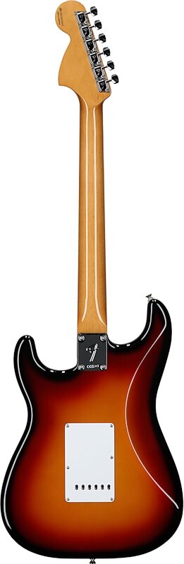 open zoom image for Fender Vintera III Late 60s Stratocaster Electric Guitar (with Gig Bag), 3-Color Sunburst, Rosewood Fretboard, Full Straight Back