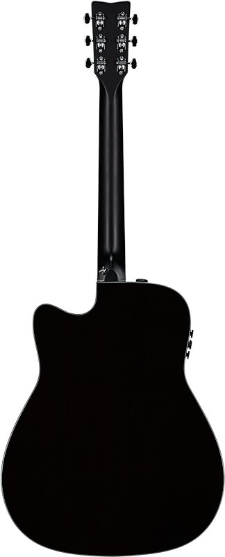 open zoom image for Yamaha TAG1 C Transacoustic Dreadnought Acoustic-Electric Guitar (with Gig Bag), Sand Burst, Full Straight Back