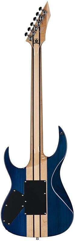 open zoom image for B.C. Rich Shredzilla Z6 Prophecy Exotic Floyd Rose Electric Guitar, Cyan Blue, Full Straight Back