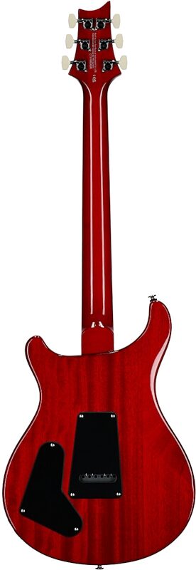 open zoom image for PRS Paul Reed Smith SE Studio V2 Electric Guitar (with Gig Bag), Charcoal Cherry Burst, Full Straight Back