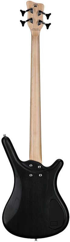 open zoom image for Warwick RockBass Corvette Basic 4 Left Handed Bass Guitar, Black, Full Straight Back