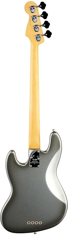open zoom image for Fender American Professional II Jazz Bass, Rosewood Fingerboard (with Case), Mercury, Open Box (Very Good), Full Straight Back