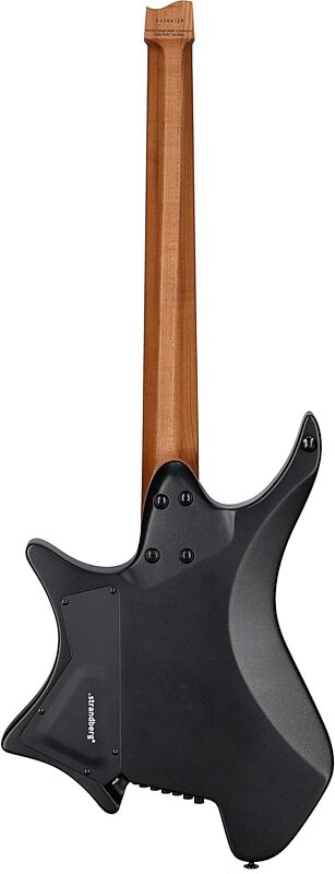 open zoom image for Strandberg Boden Standard Series N2.6 Electric Guitar (with Gig Bag), Black Satin Metallic, Full Straight Back