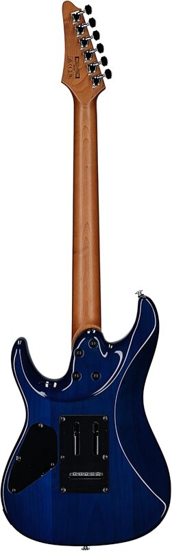 open zoom image for Ibanez AZ24S1F Electric Guitar, Transparent Turquoise Sunburst, Open Box (Very Good), Full Straight Back