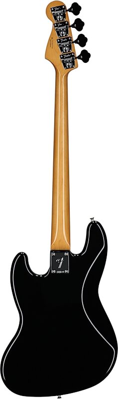 open zoom image for Fender Vintera III Early 70s Jazz Bass Guitar (with Gig Bag), Black, Rosewood Fretboard, Open Box (Very Good), Full Straight Back