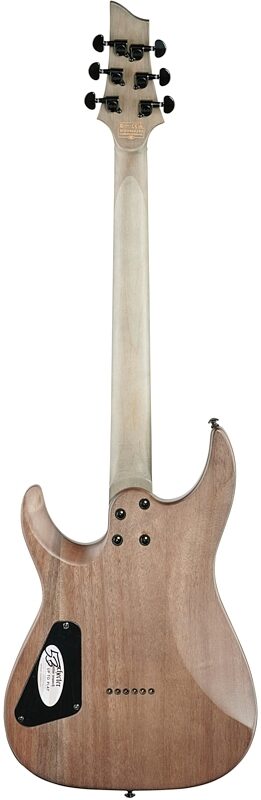 open zoom image for Schecter Omen Elite-6 Electric Guitar, See-Thru Blue Burst, Full Straight Back