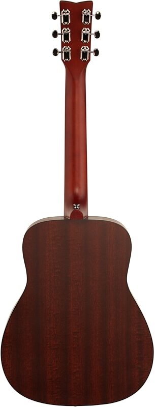 open zoom image for Yamaha JR2 3/4-Size Folk Acoustic Guitar (with Gig Bag), Tobacco Sunburst, Full Straight Back