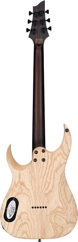 open zoom image for Schecter John Browne Tao-6 Electric Guitar, Transparent Purple, Full Straight Back