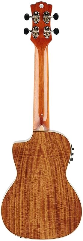 open zoom image for Luna Vista Deer Concert Acoustic-Electric Ukulele (with Gig Bag), New, Full Straight Back