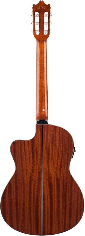 open zoom image for Ibanez GA5TCE Classical Cutaway Acoustic-Electric Guitar, New, Full Straight Back